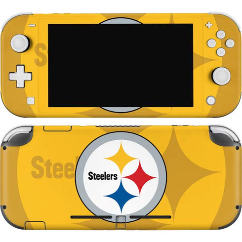 NFL Pittsburgh Steelers Double Vision Nintendo Switch Lite Skin